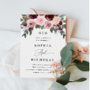 Search for pink flowers wedding invitations Rose