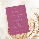 Search for pink and purple wedding invitations Floral