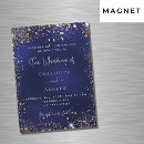 Search for gold glitter wedding invitations Navy blue