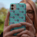 Search for teal flower iphone cases Colourful