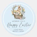 Search for happy easter pink bunny stickers Easter egg hunt