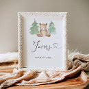 Search for woodland bear posters Baby shower