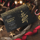 Search for black and gold christmas invitations Glitter