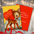Search for deer valentines day cards Retro