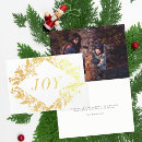 Search for real foil christmas cards Gold