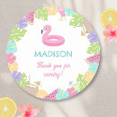 Search for tropical flamingo stickers Summer party