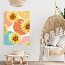 Search for sunflower canvas prints Modern