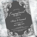 Search for grey engagement party invitations Modern
