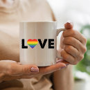 Search for rainbow love mugs Love is love