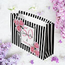 Search for black and white striped gift bags Floral