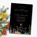 Search for moody floral wedding invitations Chic