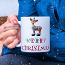 Search for reindeer cartoon mugs Green