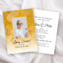 Search for yellow roses funeral invitations Celebration of life