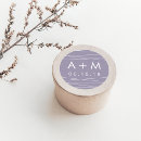 Search for lilac monogram stickers Initials