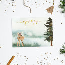 Search for woodland animals christmas cards Joy