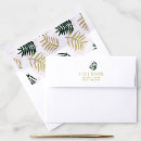 Search for tropical wedding envelopes Palms