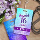 Search for vip id badges Typography