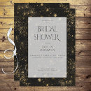 Search for glitter bridal shower invitations Modern