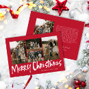 Search for merry letters christmas cards Red