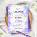 Search for crown quinceanera invitations Purple