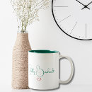 Search for green heart mugs Unique