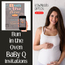 Search for bun in the oven invitations Retro