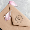 Search for round rubber stamps Curved