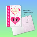 Search for girls 16th birthday cards Sixteen