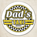 Search for yellow taxi stickers Chequered