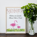 Search for flamingo party signs Elegant