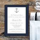 Search for anchor rehearsal dinner invitations Nautical