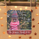 Search for be merry stickers Snowman