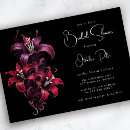Search for lily bridal shower invitations Black