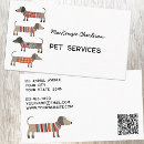 Search for dachshund dog business cards Veterinarian