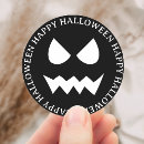 Search for ghost face stickers Halloween party