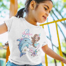 Search for mermaid kids tshirts Pink