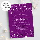 Search for girls 12th birthday invitations Girly