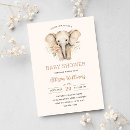 Search for floral baby girl shower invitations Safari
