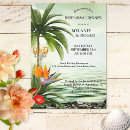 Search for palm tree rehearsal dinner invitations Destination