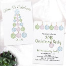 Search for pastel christmas invitations Tree
