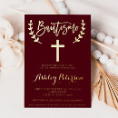Search for red cross invitations Red and gold