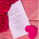 Search for february wedding invitations White