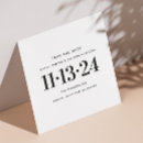 Search for black and white save the dates Clean