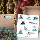 Search for knitting needles stickers Ball of yarn