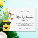 Search for pineapple party invitations Hawaii