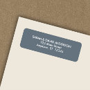 Search for modern blue return address labels Birthday