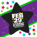 Search for leap year stickers Birthday