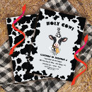 Search for cow party invitations Instant download