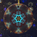 Search for kaleidoscope christmas tree decorations Mandala