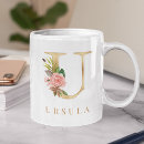 Search for letter u mugs Initial